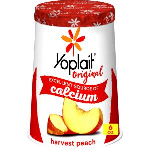 1 cup (8 oz) Grande! Large Size Creamy Yogurt - Peach