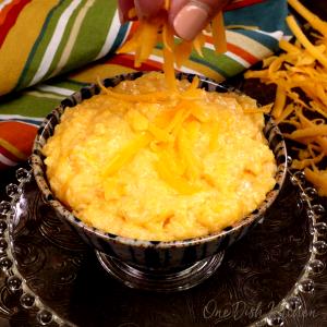 1 Cup Cooked Grits with Cheese
