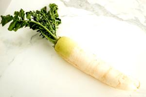 1 Cup Cooked Japanese Radish (Daikon) (Fat Not Added in Cooking)