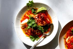 1 Cup Flaked Steamed or Poached Swordfish