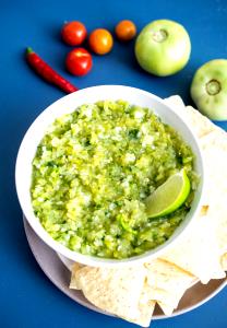 1 Cup Green Tomato Chile Sauce (Salsa Verde)
