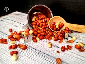 1 Cup Oil Roasted Spanish Peanuts (with Salt)