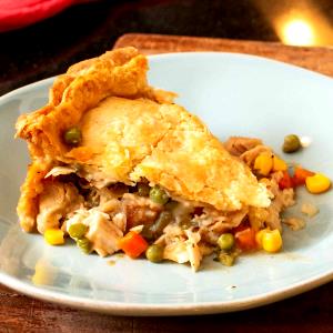 1 Cup Roasted Turkey Pot Pie