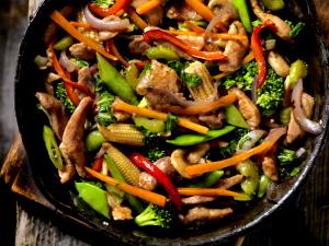 1 entree (388 g) Thai Pork Stir-Fry