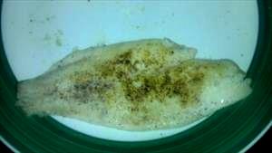 1 Fillet (6-1/4 X 3-1/2 X 3/4) Baked or Broiled Flounder
