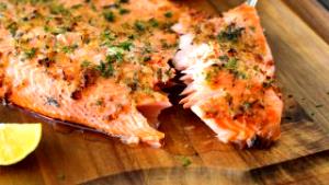 1 Fillet Farmed Rainbow Trout (Cooked, Dry Heat)