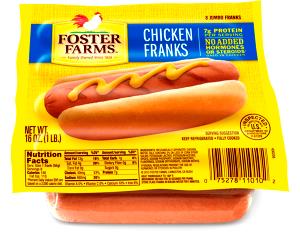 1 frank (56 g) Chicken Franks