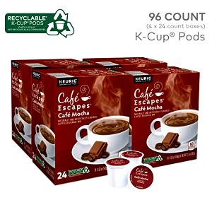1 k-cup (13 g) Cafe Con Chocolate K-Cups