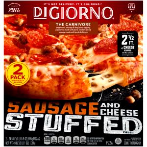 1 Large (15 Dia) Thick Crust Pizza with Meat and Fruit