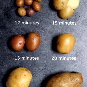 1 Large (3 To 4-1/4 Dia, Raw) Boiled Potato