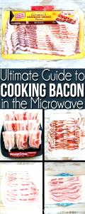 1 Lb Bacon (Cured, Microwaved, Cooked)