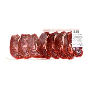 1 Lb Beef Chuck (Shoulder Clod, Top and Center Steaks, Lean Only, Trimmed to 0 Fat)