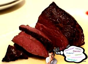 1 Lb Horse Meat (Cooked, Roasted)