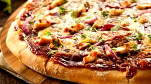 1 Medium (13 Dia) Pizza with Meat and Vegetables