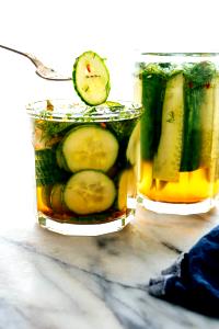 1 Medium (3-3/4 Long) Reduced Salt Dill Cucumber Pickles