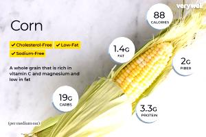 1 Medium Ear (6-3/4 To 7-1/2 Long) Cooked Yellow and White Corn (from Fresh)