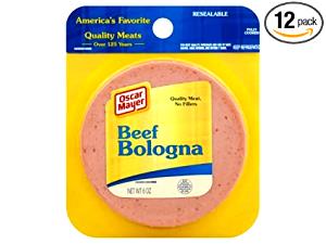 1 Medium Slice (4-1/2 Dia X 1/8 Thick) Beef Bologna