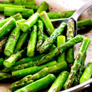 1 Medium Spear (5-1/4 To 7 Long) Cooked Asparagus (from Fresh, Fat Added in Cooking)