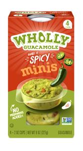 1 mini cup (57 g) Spicy Wholly Guacamole Minis