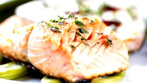 1 Oz Boneless Cooked Salmon