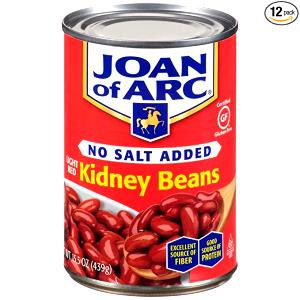 1 Oz California Red Kidney Beans (Without Salt, Cooked, Boiled)