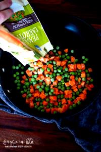 1 Oz Cooked Peas and Carrots (from Frozen)