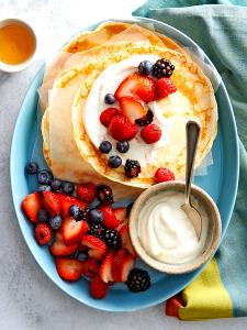 1 Oz Fruit Filled Crepe