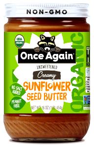 1 Oz Sunflower Seed Butter (with Salt Added)