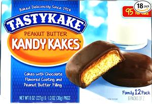 1 package (2 cakes) (38 g) Tasty-Klair Kandy Kakes