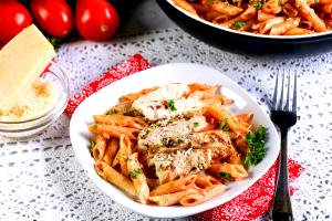 1 Package Grilled Chicken & Penne Pasta
