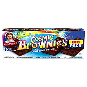 1 Package Little Debbie (twin Wrapped) Brownies (Commercial)