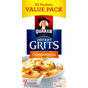 1 Packet, Dry, Yields Instant Grits with Cheese (Fat Added in Cooking)