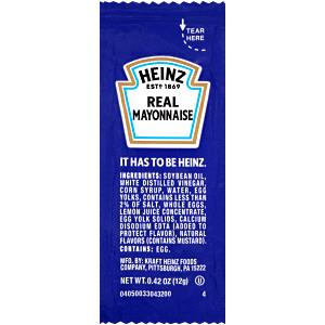 1 Packet Mayonnaise - 1 Packet