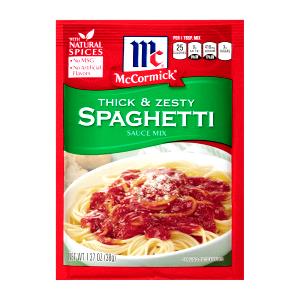 1 Packet Spaghetti Sauce (Dry, Dehydrated)