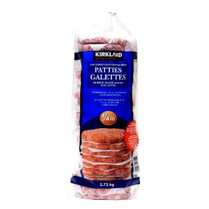 1 patty (113 g) Lean Ground Beef Patties