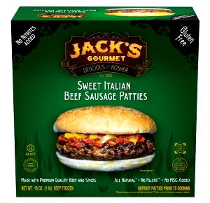 1 patty (85 g) Sweet Italian Sausage Patties