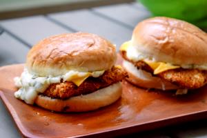 1 Patty Or Fillet (4 X 2 X 1/2) Baked or Broiled Fish Stick Patty or Fillet