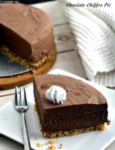 1 Pie (9 Dia) Chocolate Chiffon Pie