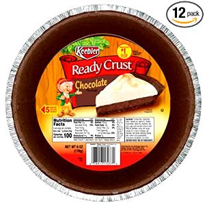 1 Pie Shell (9 Dia) Chocolate Wafer Pie Shell