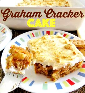 1 Piece (1/10 9 Dia) Graham Cracker Cake