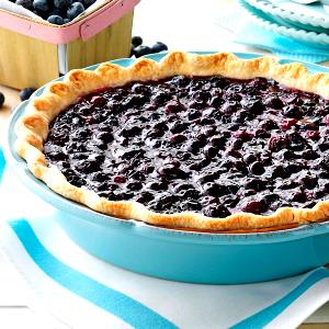 1 Piece (1/6 8 Pie) Blueberry Pie (Commercial)