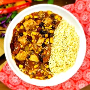 1 piece (127 g) Mexican Style Chicken Fiesta