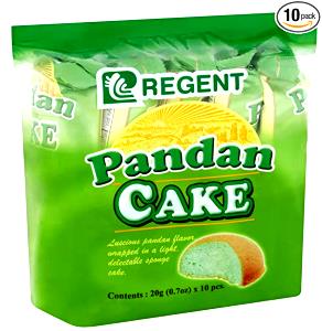 1 piece (20 g) Pandan Cake