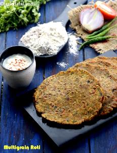 1 piece (45 g) Multigrain Roti