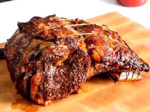 1 Piece (excluding Refuse) (yield From 1 Lb Raw Meat With Refuse) Beef Ribs (Small End, Trimmed to 1/4 Fat, Prime Grade, Cooked, Roasted)