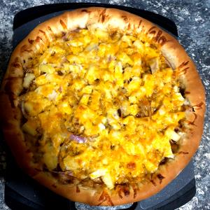 1 Pizza (16 Dia) Thin Crust Cheese Pizza