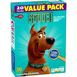 1 pouch (25 g) Scooby-Doo Fruit Snacks
