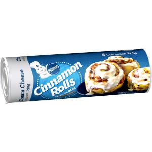 1 roll (82 g) Cinnamon Rolls with Cream Cheese Frosting