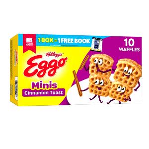 1 Round (4 Dia) Toasted Plain Waffles (Frozen)