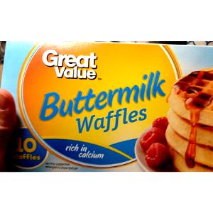 1 Round (8 Dia) Plain Waffle
